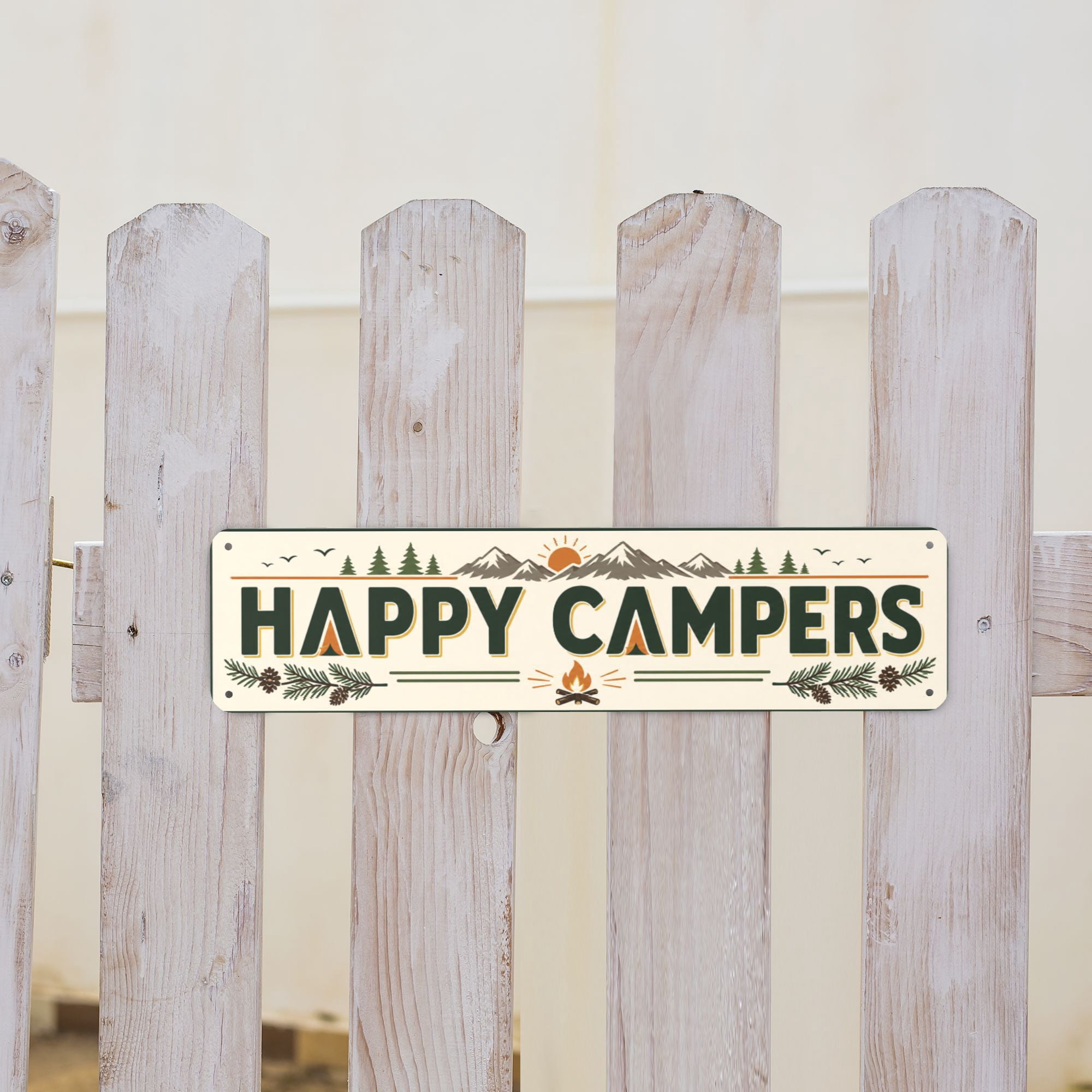 Happy Campers Signs for Home Decor