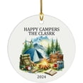 thumbnail image 1 of Happy Campers Ornament, Personalized Name and Year Camper Ornament Camping Xmas 2025 Ornament, Gift for Camping Lover, Custom Camping Ornament for Campsite, Tent Camping Ornament LUbBMa, 1 of 6