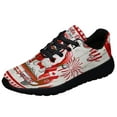 thumbnail image 1 of Happy Canada Day Gnome Eh Shoes Sneakers Black Size 11, 1 of 7