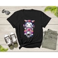 thumbnail image 1 of Happy Cat Kitten Rider Riding Bike Motorcycle Motorbike T-shirt Cat Lover Funny Cat Shirt Cute Cat Owner Mom Shirt Cat Lady Rider Tshirt, 1 of 8