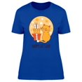 thumbnail image 1 of Happy Cats Day 3 Presents T-Shirt Women -Image by Shutterstock, Female Large, 1 of 2
