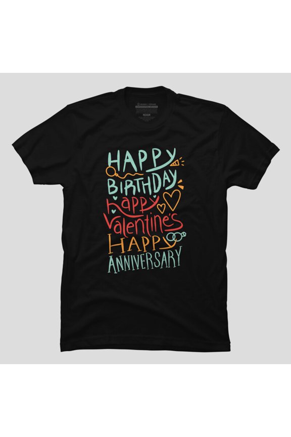 Happy Celebration Fun Party Time Positive Vibe Good Times Gift Unisex T-Shirt, Up to Size 5XL