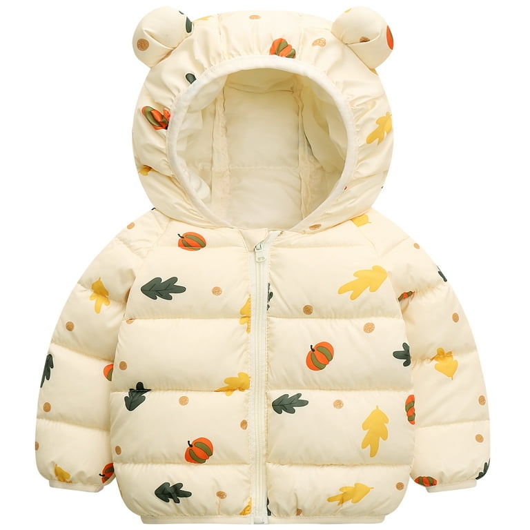 Printed top down coat