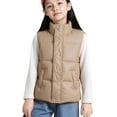 thumbnail image 1 of Happy Cherry Boys Gilets Toddler Waistcoat Jackets Kids Winter Vest Coat Outwear Outfits 3 Years Khaki, 1 of 7