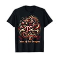 thumbnail image 1 of Happy Chinese New Year 2024 Year of the Dragon Zodiac Men Women T-Shirt Vintage T-Shirt, 1 of 5