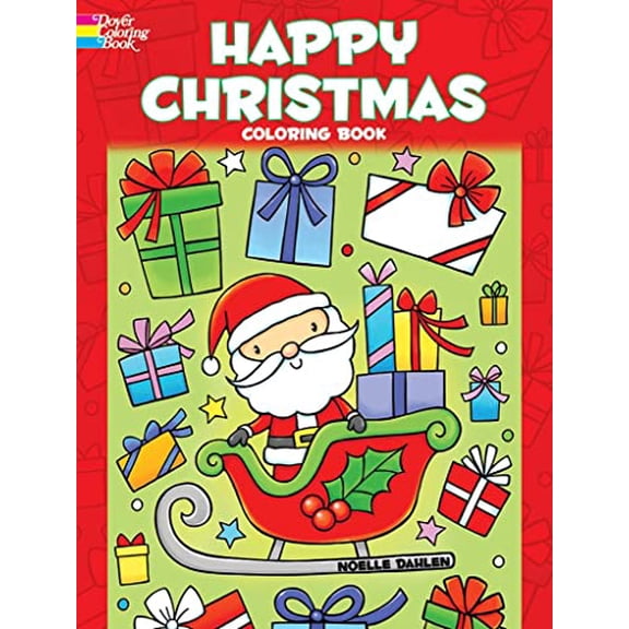 Pre-Owned Happy Christmas Coloring Book (Paperback) 0486828107 9780486828107