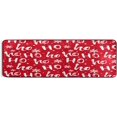 thumbnail image 1 of Happy Christmas Runner Rug - 24"x72" Ultra Soft Non-Slip Floor Mat Washable Area Rugs for Kitchen Bathroom Entry Home Decor Gifts, 1 of 7