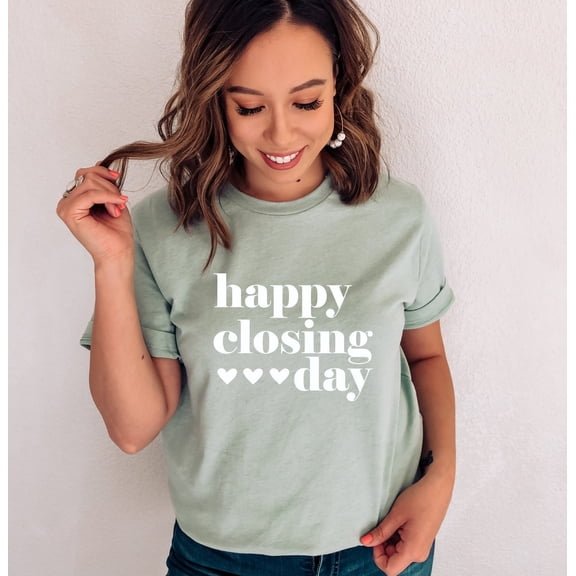 Happy Closing Day Realtor ShirtMinimalist Real Estate Gift All Size S-5Xl