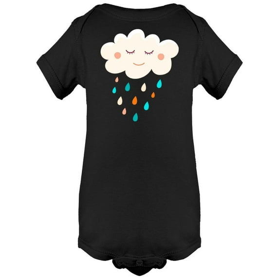 Happy Cloud Raining Bodysuit Infant -Image by Shutterstock, 12 Months
