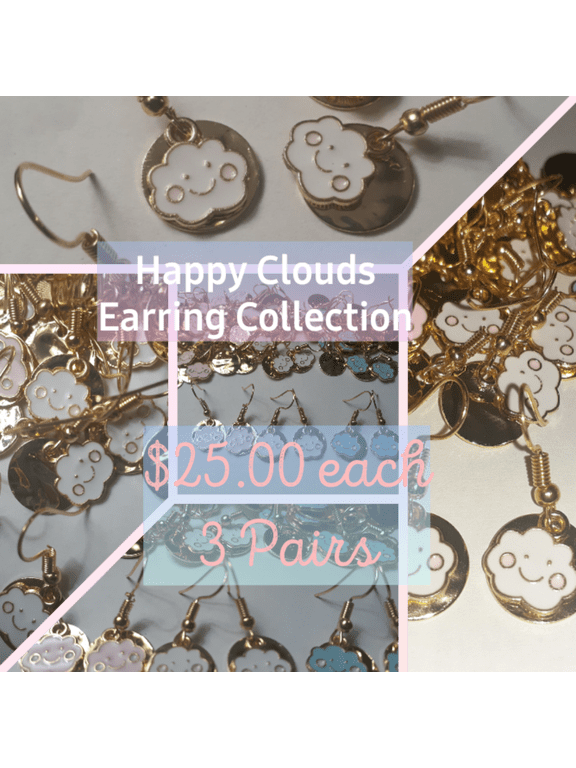 Happy Clouds Earring Collection