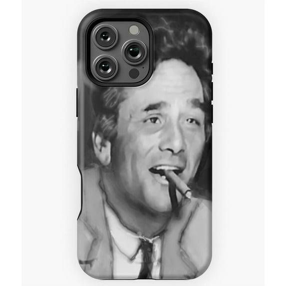 Happy Columbo Smiling Portrait M3171 Phone Case for iPhone 17 16 15 14 13 12 11 Pro Max