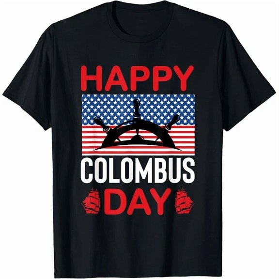 Happy Columbus Day 1942 Tee Shirts Gift Unisex T-Shirt