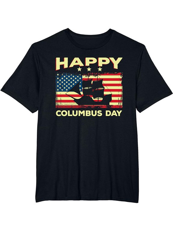Happy Columbus Day - Discovery Italian Explorer T-Shirt