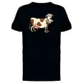 thumbnail image 1 of Happy Cow Cool Doodle T-Shirt Men -Image by Shutterstock, Male Large, 1 of 2