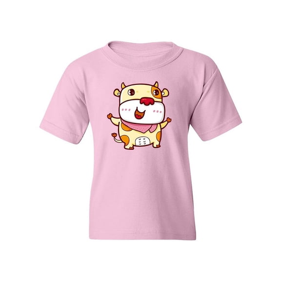 Happy Cow T-Shirt Juniors -Image by Shutterstock,  Medium