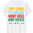 thumbnail image 1 of Happy Crimus It's Chrismun Merry Crisis Funny Christmas T-Shirt, 1 of 2