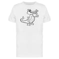 thumbnail image 1 of Happy Crocodile Doodle Cartoon Tee Men's -Image by Shutterstock, 1 of 1