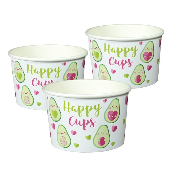 Happy Cups Avocado Party Cups