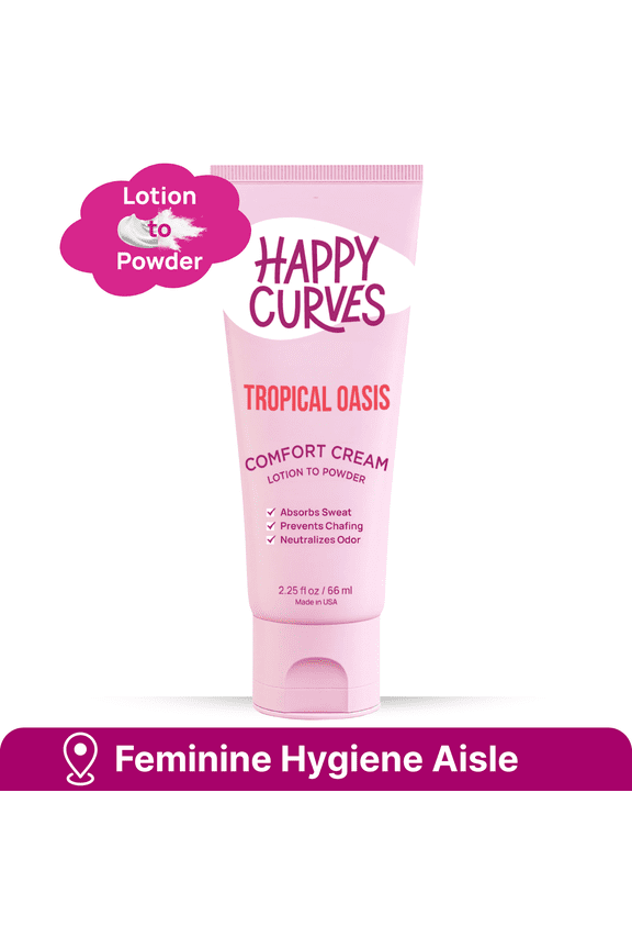 Comfort Cream, Aluminum Free Whole Body Deodorant for Women, Tropical Oasis, 2.25 oz
