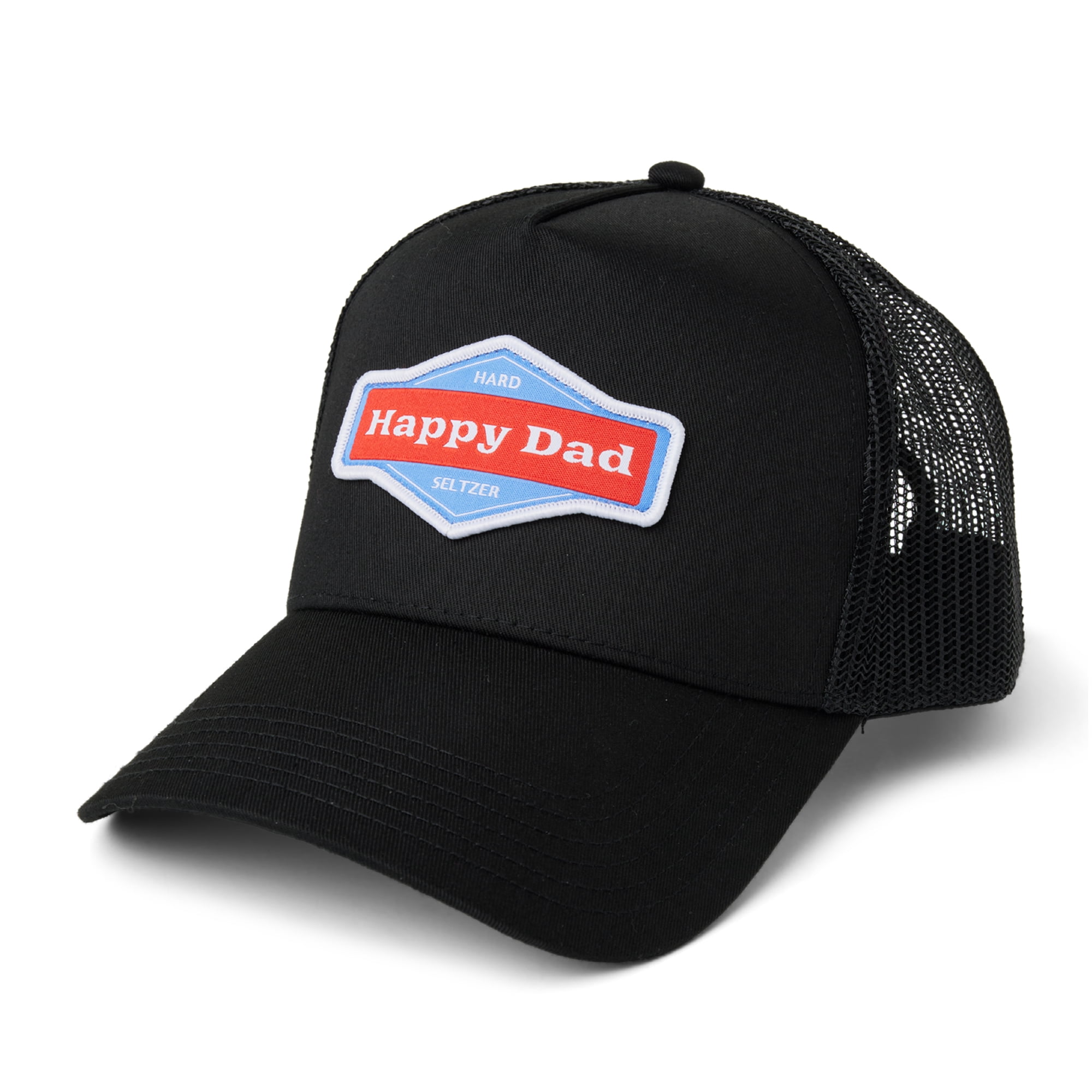 Happy Dad Trucker Hat (Black)