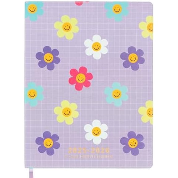 Happy Daisy Planner: 2025-2026 Academic Year -  - Teacher Planner - Monthly and Weekly Layouts with Hand Drawn artwork$$Office