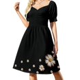 thumbnail image 1 of Happy Daisy Sleeveless Dress Women's summer skirt evening dresses ladies evening dresses luxury 2024, 1 of 6