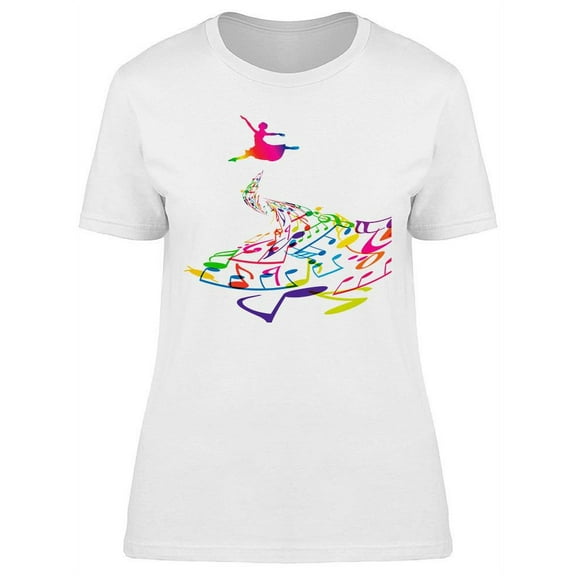 Happy Dancer T-Shirt Women -Image by Shutterstock, Female XX-Large