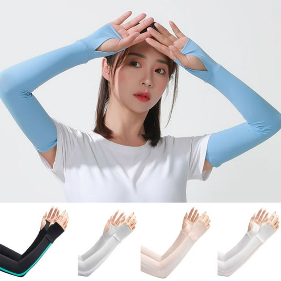 Happy Date 1 Pair Arm Sleeves for Men and Women Sun UV Protective UPF 50 Long Sleeves Tattoo Cover up Sleeves to Cover arm sleeves