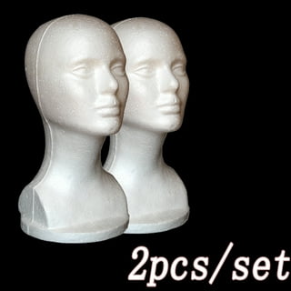 Female Styrofoam Mannequin Heads - health and beauty - by owner - household  sale - craigslist