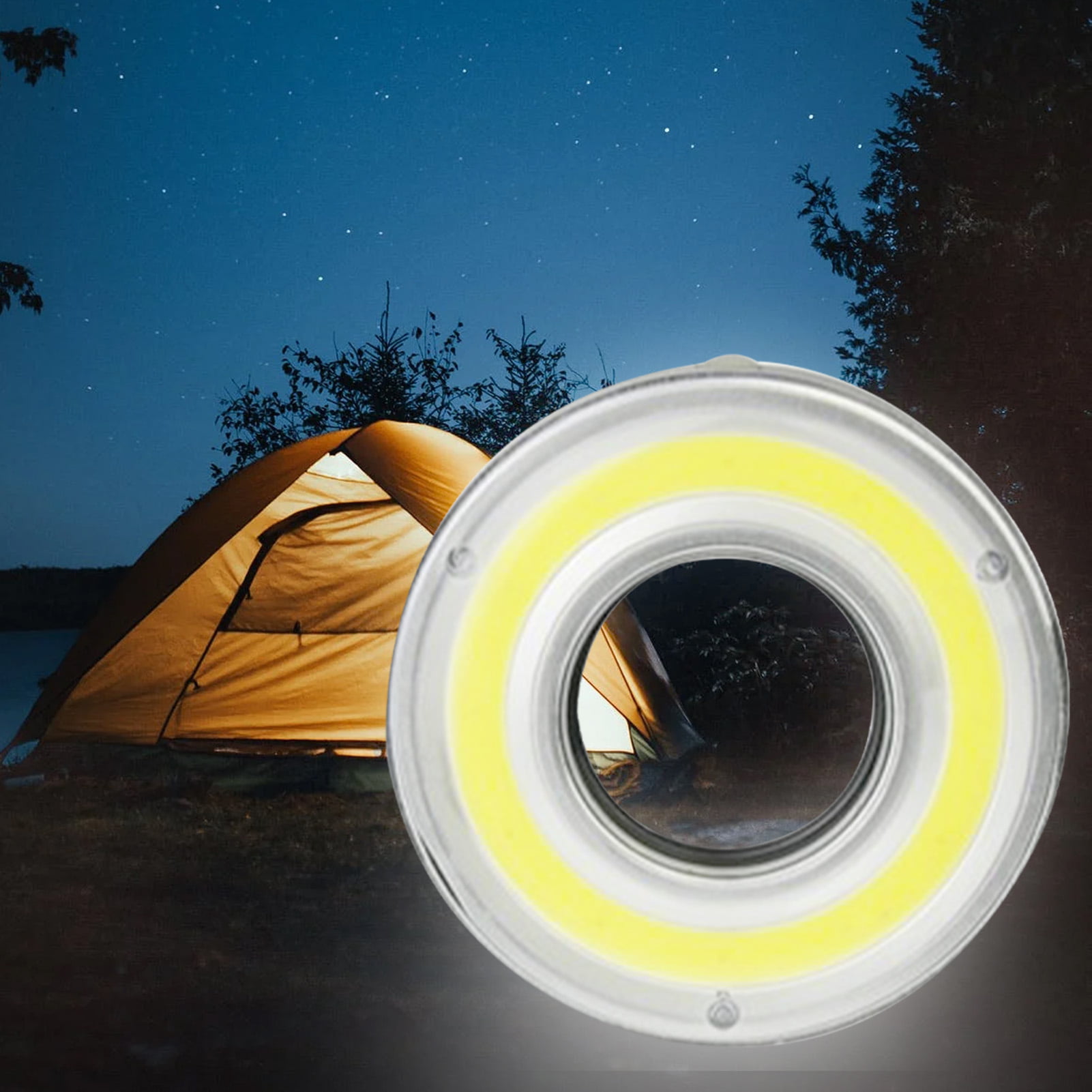 1PC LED Camping Lanterns Battery Powered, Collapsible, IPX4 Water