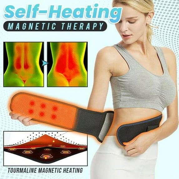 Happy Date Back Support Belt Tourmaline Self-Heating Magnetic Therapy Posture Corrector Lumbar Spine Support Pain Relief