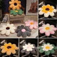 thumbnail image 1 of Happy Date Flower Floor Pillow Flower Shape Cushion Cute Seating Pad Sunflower Chair Cushion Oversized Throw Pillow for Home Decoration Kids Girls Women Gifts Pink 17.72", 1 of 9