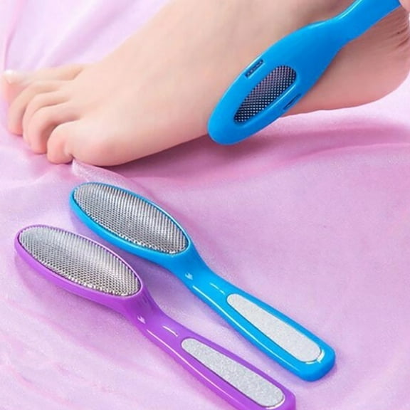 Happy Date Foot Files for Pedicures, Stainless Steel Foot File Graters with An Extra Strong Removable Frame Great Foot Care Products to Make Your Feet Look Healthy &Feel Refreshed
