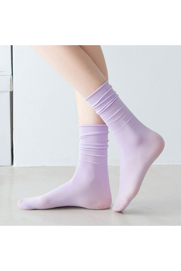 Ice Skating Socks Figure Skating Socks Light Opaque Knee Skating Socks Skating Nylon Socks for Ice Skating Women Girl