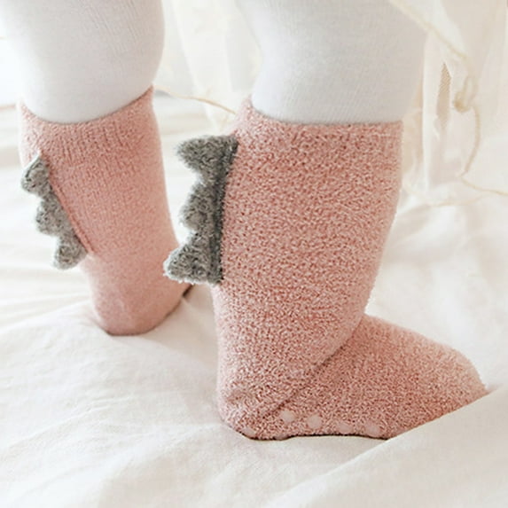 Happy Date Kids Fuzzy Socks for Toddler Girls Baby Warm Winter Sock Infant Cozy Super Soft Athletic Slipper Socks
