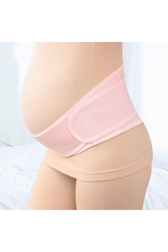 Maternity Belt, Breathable Pregnancy Back Support, Premium Belly Band, More Than 1.3M Happy Mothers, Lightweight Abdominal Binder, One-Size