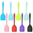 thumbnail image 1 of Happy Date Mini Silicone Brownie Serving Spatula Flexible Nonstick Serve Heat Resistant for Eggs in Small Frying Pan Cookie Batter Lemon Squares or Baked 1 Pack, 1 of 9