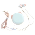 thumbnail image 1 of Happy Date Portable Cartoon Cute Cat Claw 3.5mm Jack Wired In-ear Phone Earphones Headphone, 1 of 9