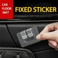 thumbnail image 1 of Happy Date Self-adhesive Invisible Simple Installation Fixing Clip Car Foot Mats Anti-skid Sticker Auto Accessories, 1 of 9