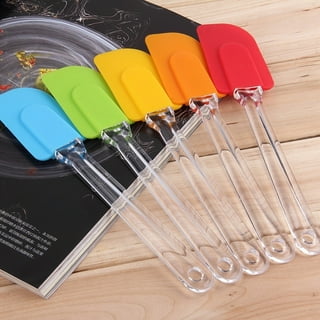 5 Pack Silicone Spatula Cooking Baking Scraper Cake Cream Butter Mixing Batter Tools