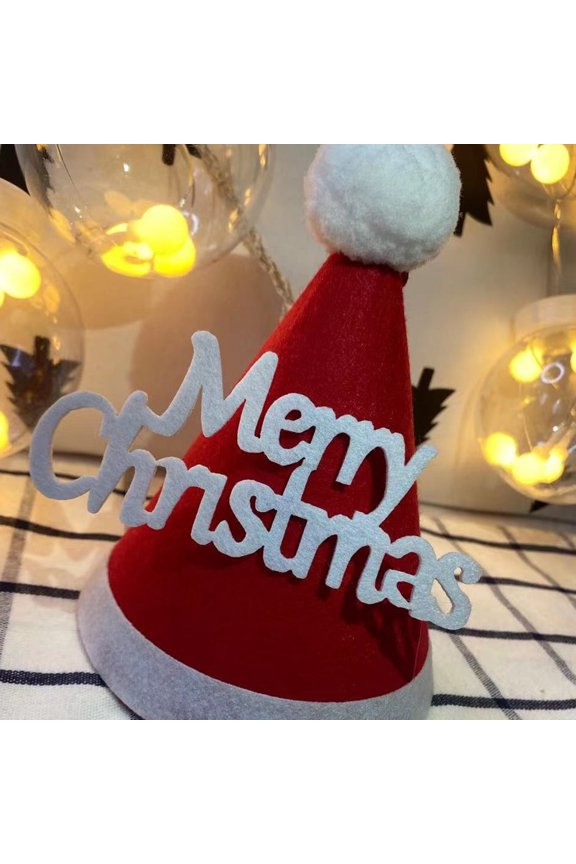 Soft Plush Santa Hat Cap|Xmas Holiday Hat|Christmas Hats|Santa Claus Cap,for Christmas New Year Festive Holiday Party Supplies,Velvet Plush Super Soft Thickening