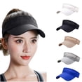 thumbnail image 1 of Happy Date Sun Visor Men Women Mesh Adjustable Baseball Cap Sports Tennis Golf Running Hat, 1 of 3