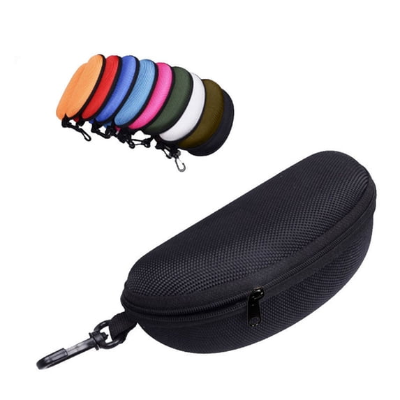 Happy Date Sunglasses Case Portable Travel Zipper Eyeglasses Case
