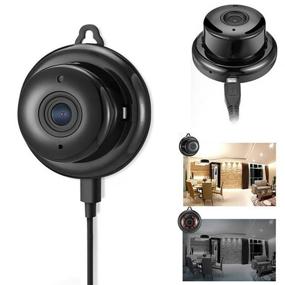 Happy Date V380 Mini Wifi Ip Camera HD 1080p Wireless Indoor Camera Nightvision Two Way Audio Motion Detection Camera Baby Monitor