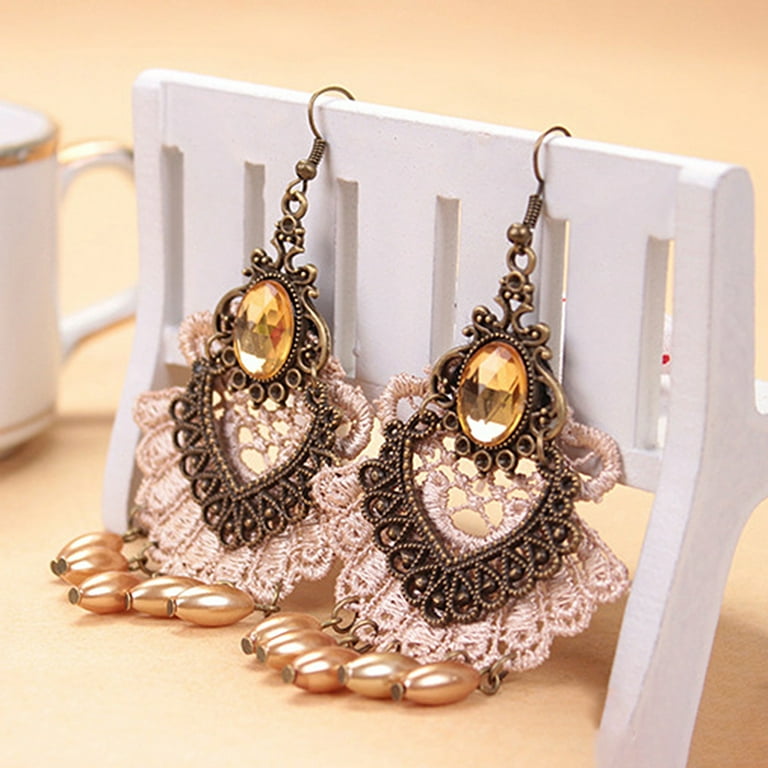 Bohemian statement earrings 2025