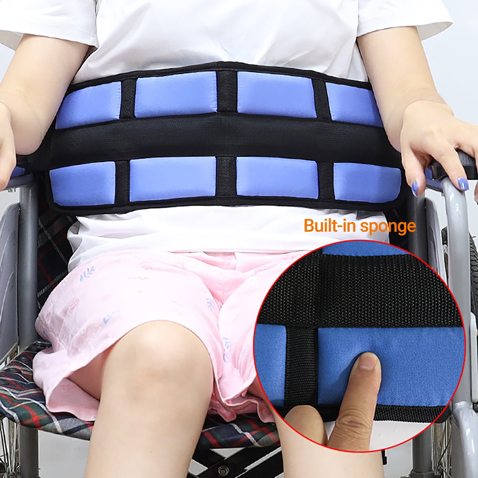 Happy Date Wheelchair Seat Belt Medical Restraints Straps Patients