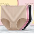 thumbnail image 1 of Happy Date Women's Cotton Underwear High Waisted Full Coverage Ladies Panties, 1 of 8