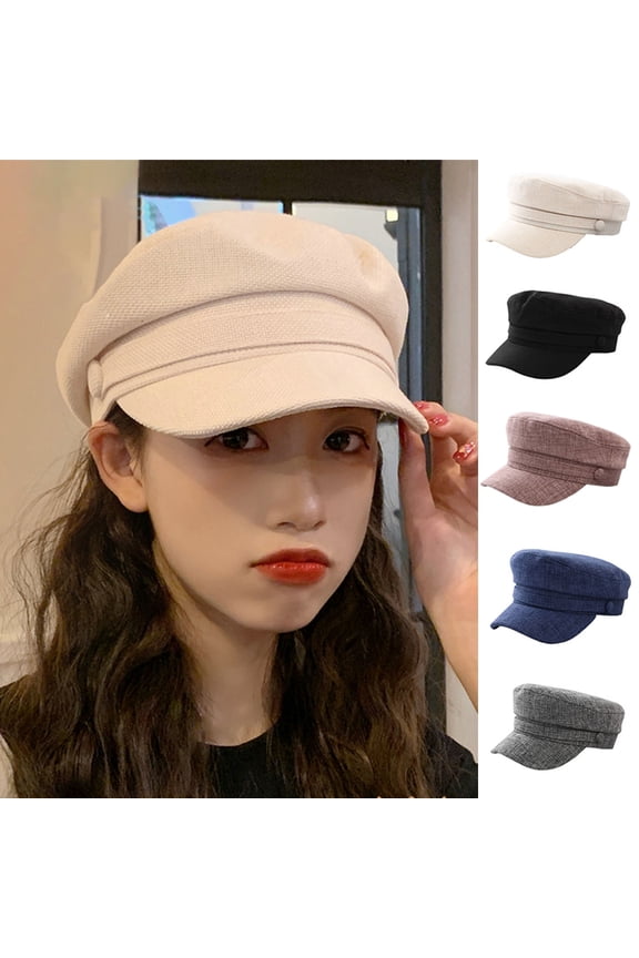 Womens Fashion Newsboy Cap Bakerboy Cabbie Gatsby Pageboy Visor Beret Hat