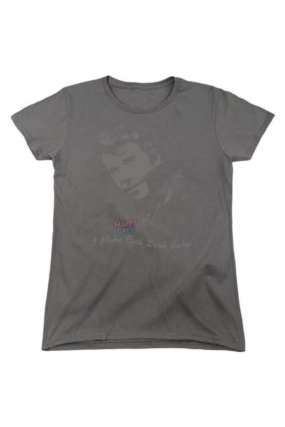 Happy Days - Cool Fonz - Women's Short Sleeve Shirt - Large