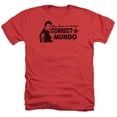 thumbnail image 1 of Happy Days - Correct A Mundo - Heather Short Sleeve Shirt - Small, 1 of 2